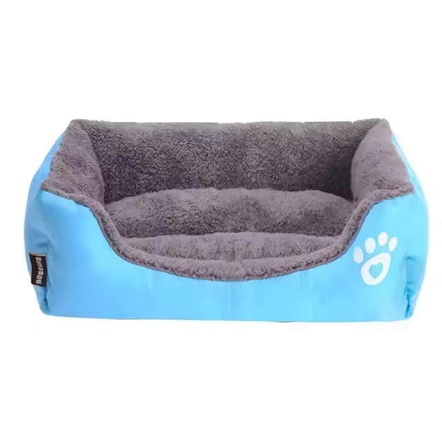 CalmNest Plush Dog Bed