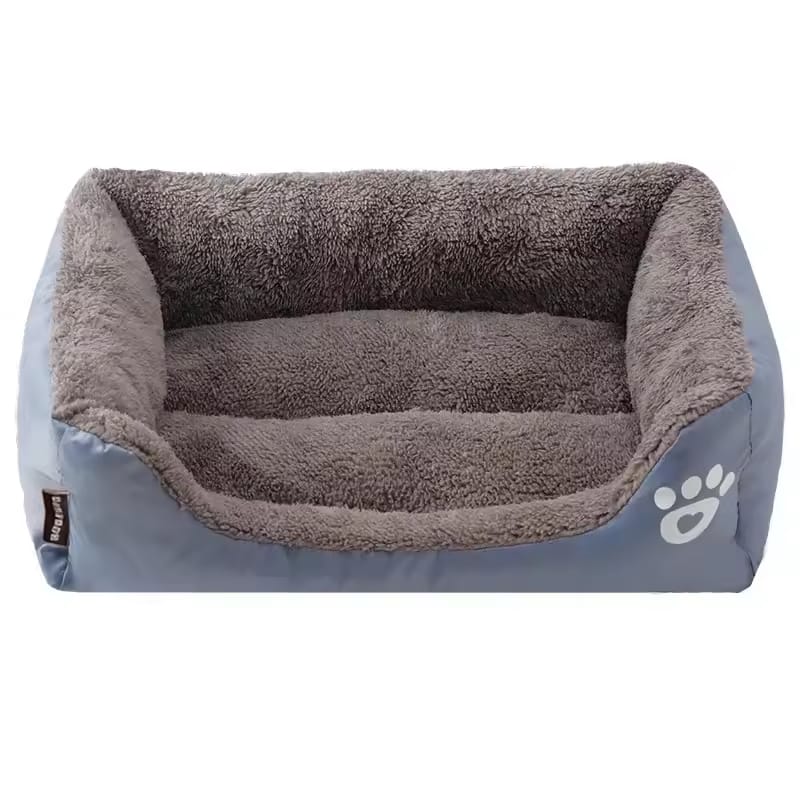 CalmNest Plush Dog Bed