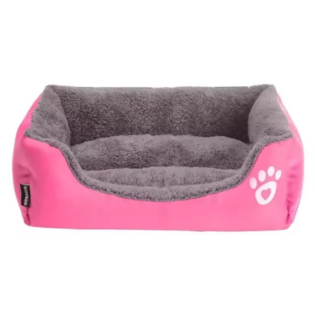CalmNest Plush Dog Bed