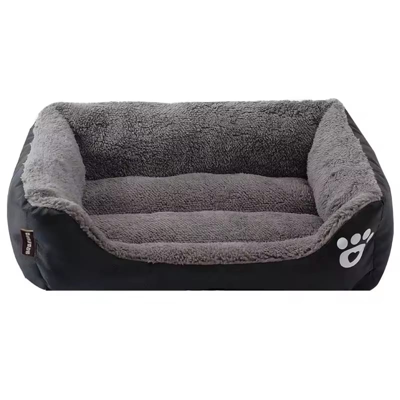 CalmNest Plush Dog Bed