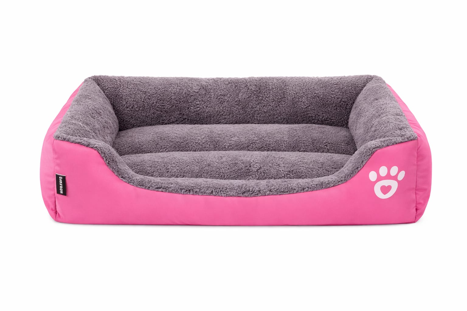 CalmNest Plush Dog Bed