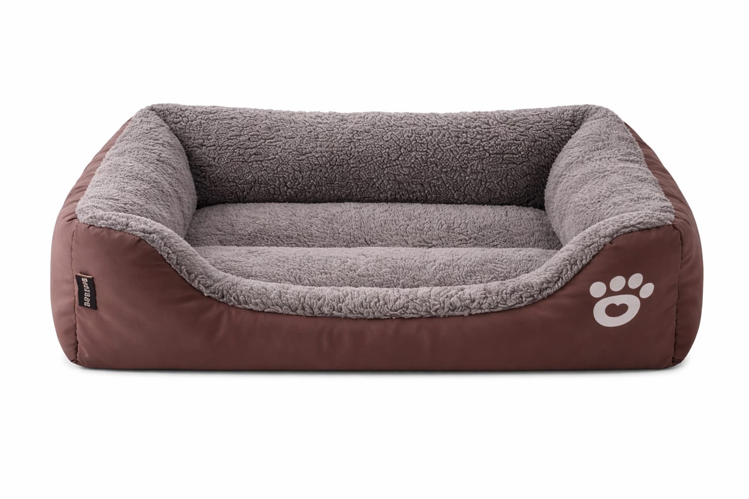 CalmNest Plush Dog Bed