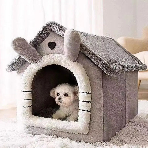 Cozy Cat House Bed Nest